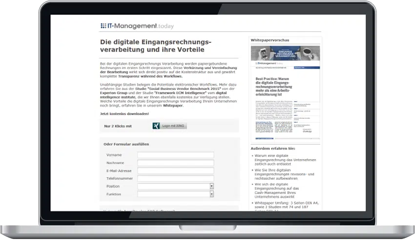 kampagne_Studie_Die digitale Eingangsrechnungsverarbeitung