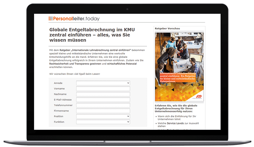 Mockup_Laptop_ADP_Globale Entgeltabrechnung im KMU zentral einführen - alles, was Sie wissen müssen