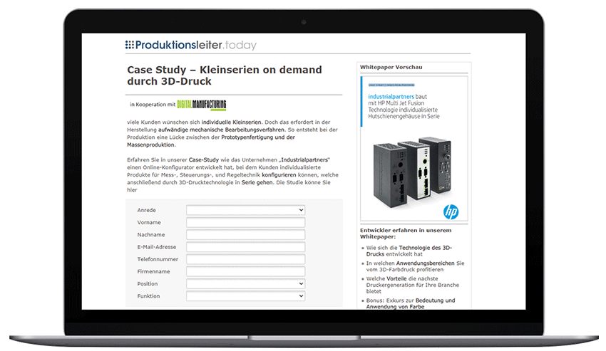 Mockup_Laptop_HP_Case Study – Kleinserien on demand durch 3D-Druck