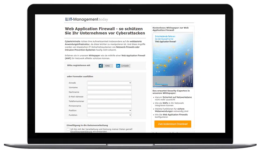 Mockup_Laptop_RohdeundSchwarz Web Application Firewall